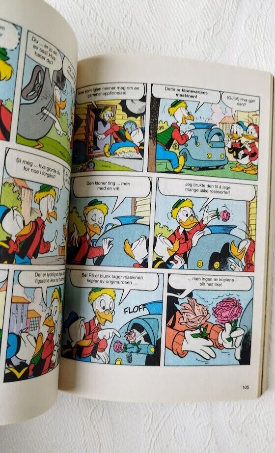 NORWEGIAN 2014 Walt Disney Donald Duck - Skattekisten Full Pocket Comic Book