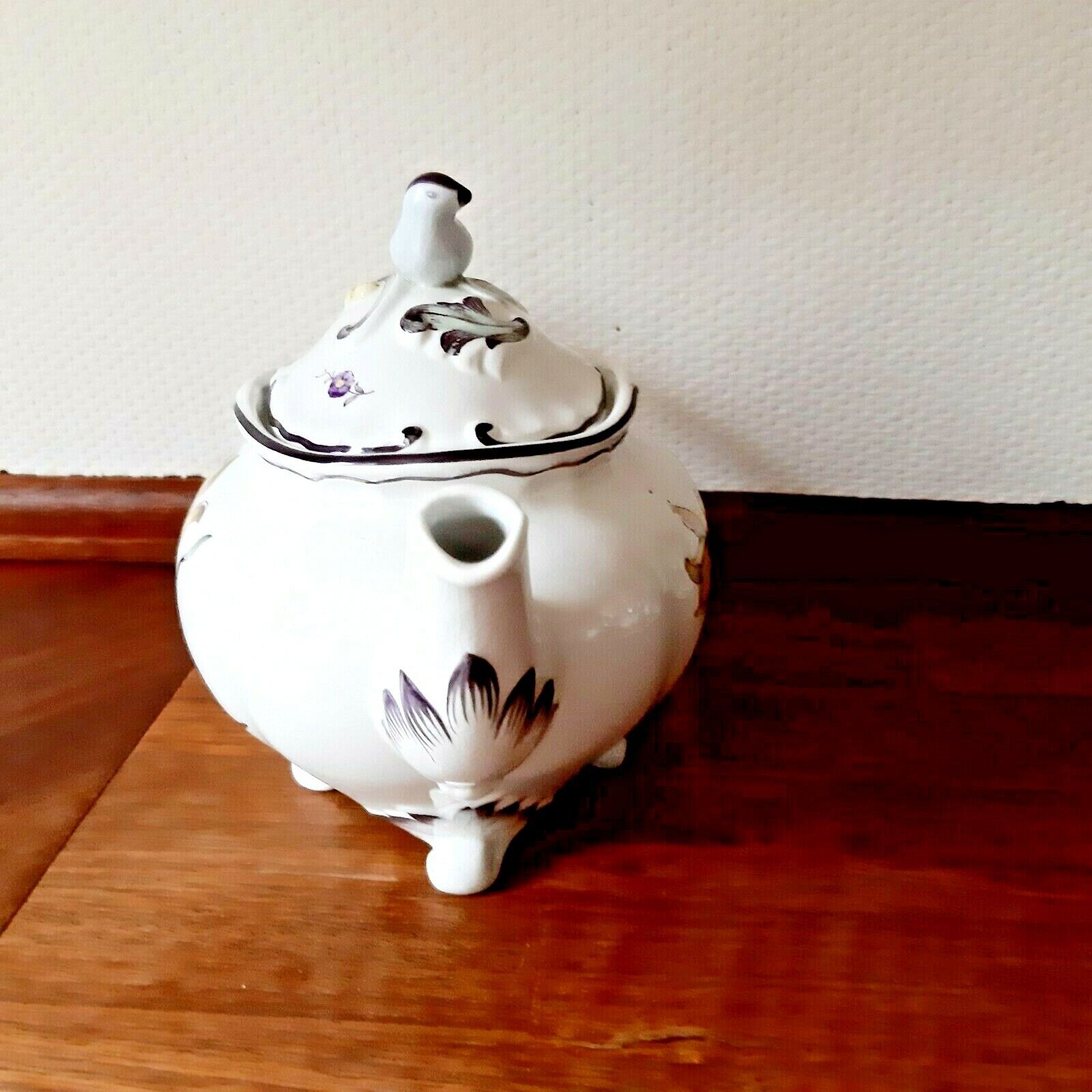 RORSTRANDIA Flower Tea Pot RORSTRAND Sweden