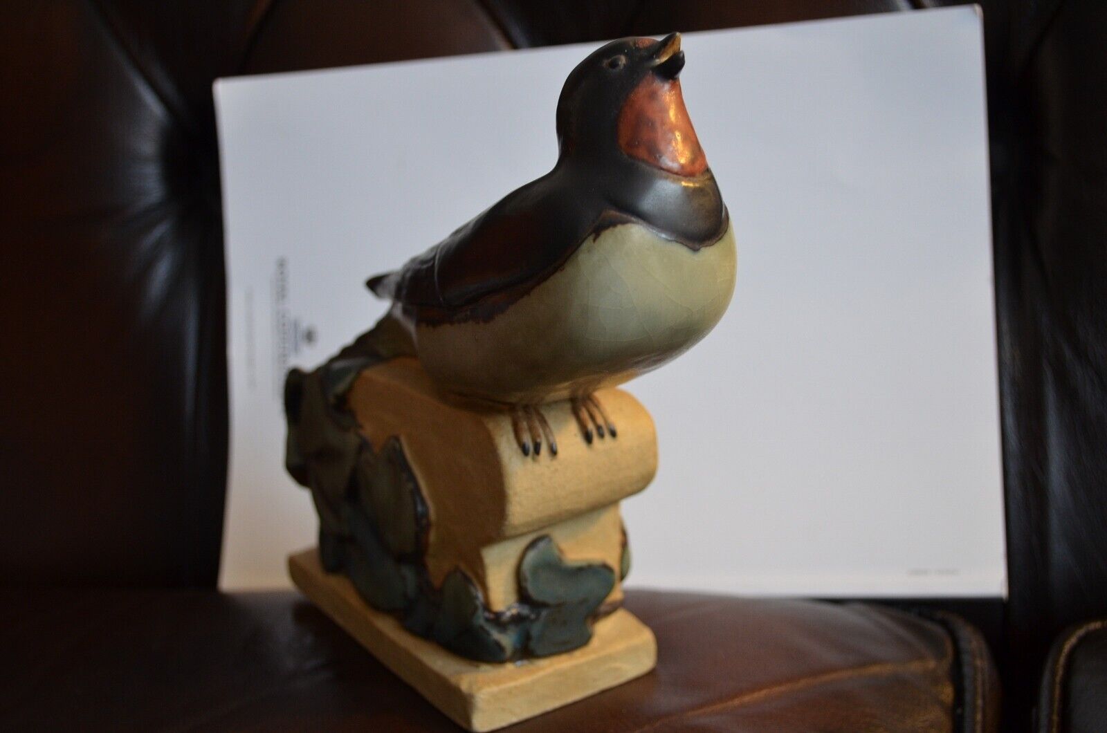 Bing & Grondahl B&G Bird Swallow 7033 Kotto Royal Copenhagen Figurine Stoneware