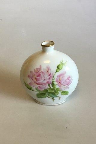 Royal Copenhagen Art Nouveau Vase with Rose