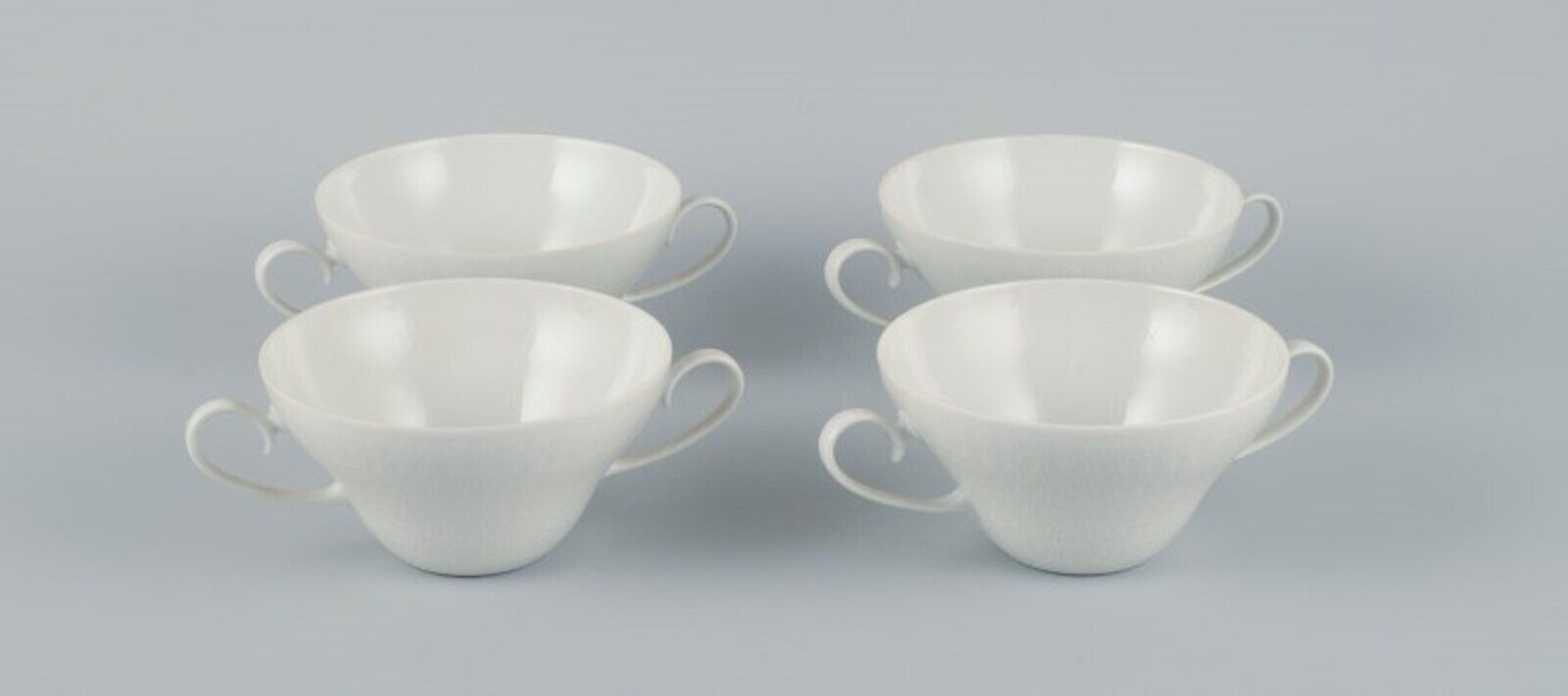 Bjørn Wiinblad for Rosenthal a set of four bouillon cups 1980s