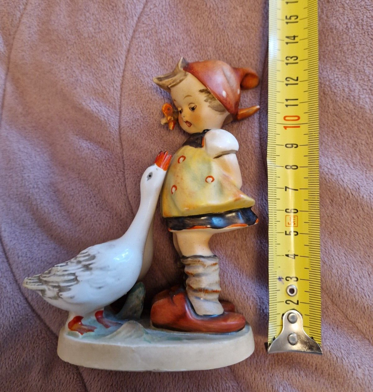 GOEBEL HUMMEL "GOOSE GIRL" both TMK-1 & mold number 47/0 (incised) with GRASS