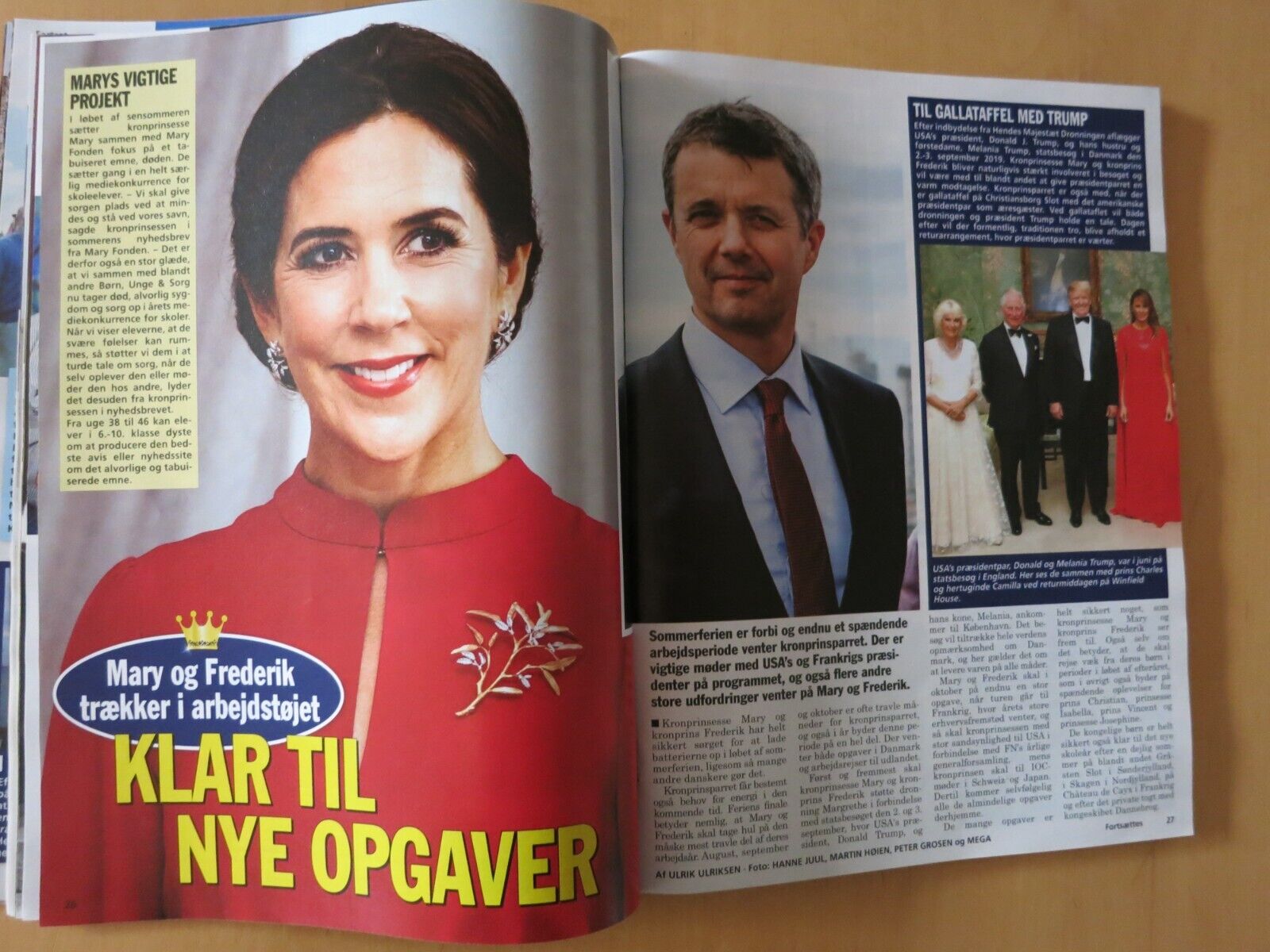 Mag ROYAL Princess MARY Märtha Louise MAXIMA Letizia Nikolai MADS MIKKELSEN Q56