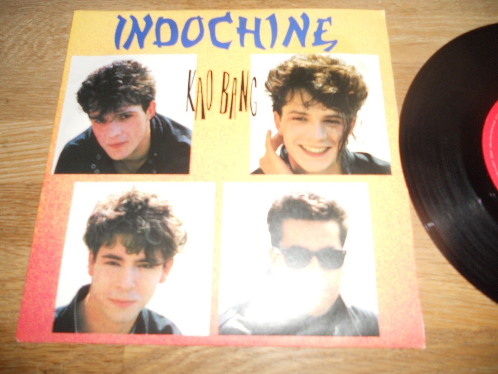 INDOCHINE KAO BANG OKINAWA SWEDISH PRESSED 1984 STRANDED RECORDS AB SINGLE NCB*