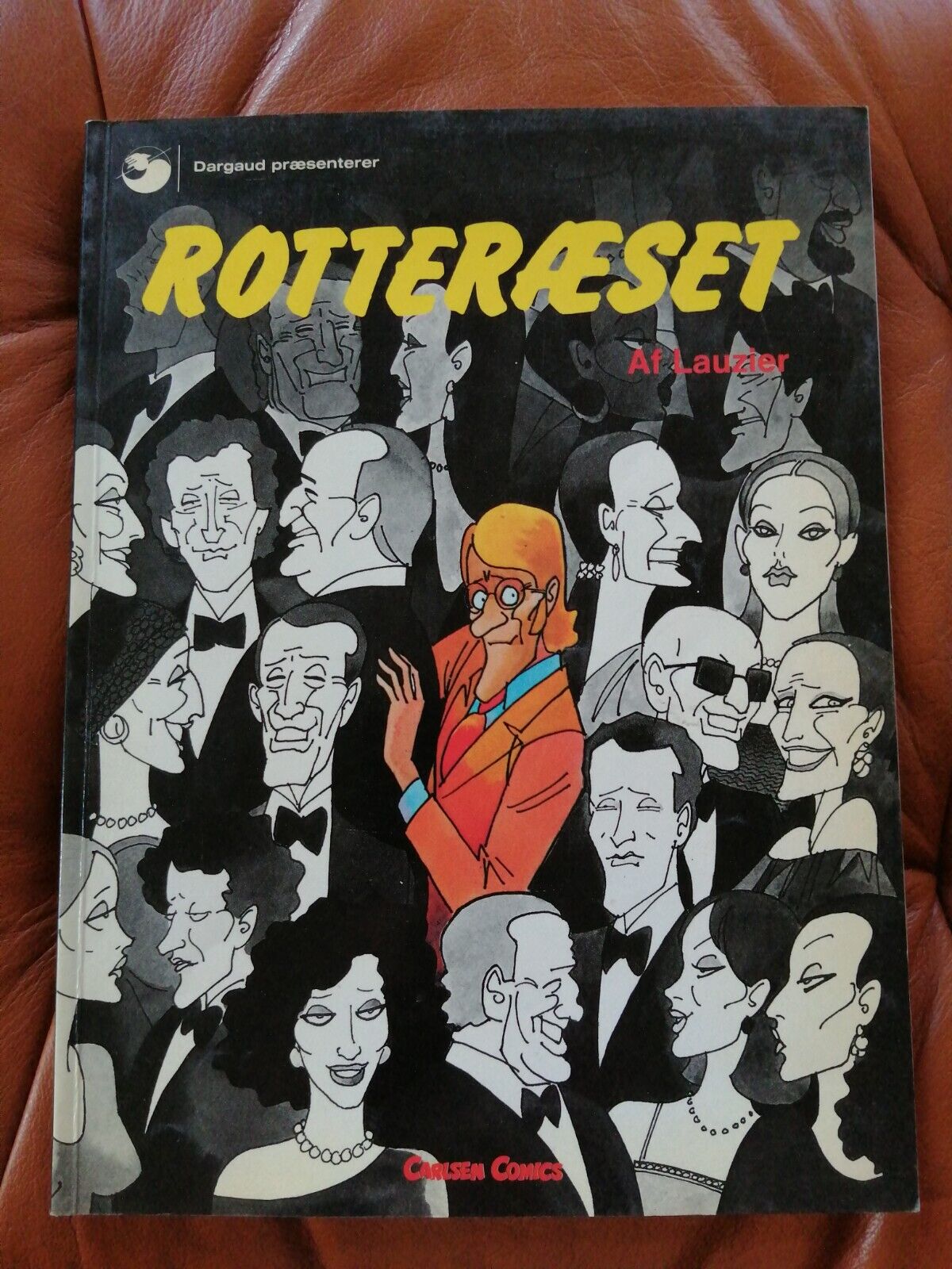 DenmarkComic album"Rotteræset" by LauzierLa Course Du Rat1st ed 1981