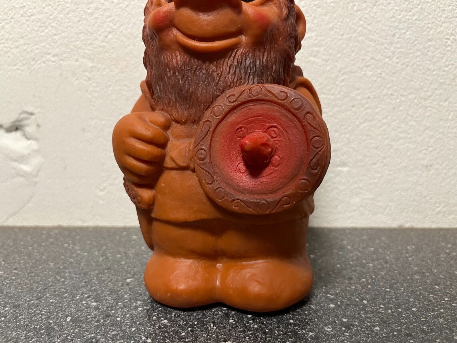 Vintage Danish Dam Troll Piggy Bank - Sparekassen Østjylland - Hornsyld Denmark