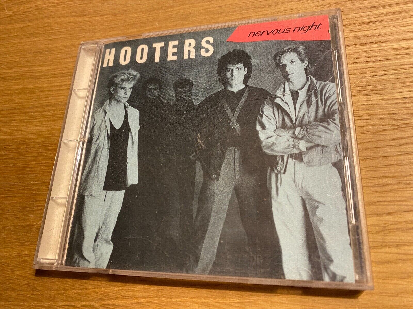 HOOTERS "NERVOUS NIGHT" 1985 CD ALBUM 10 TRACK CBS RECORDS JAPAN 1 PRESSING RAR