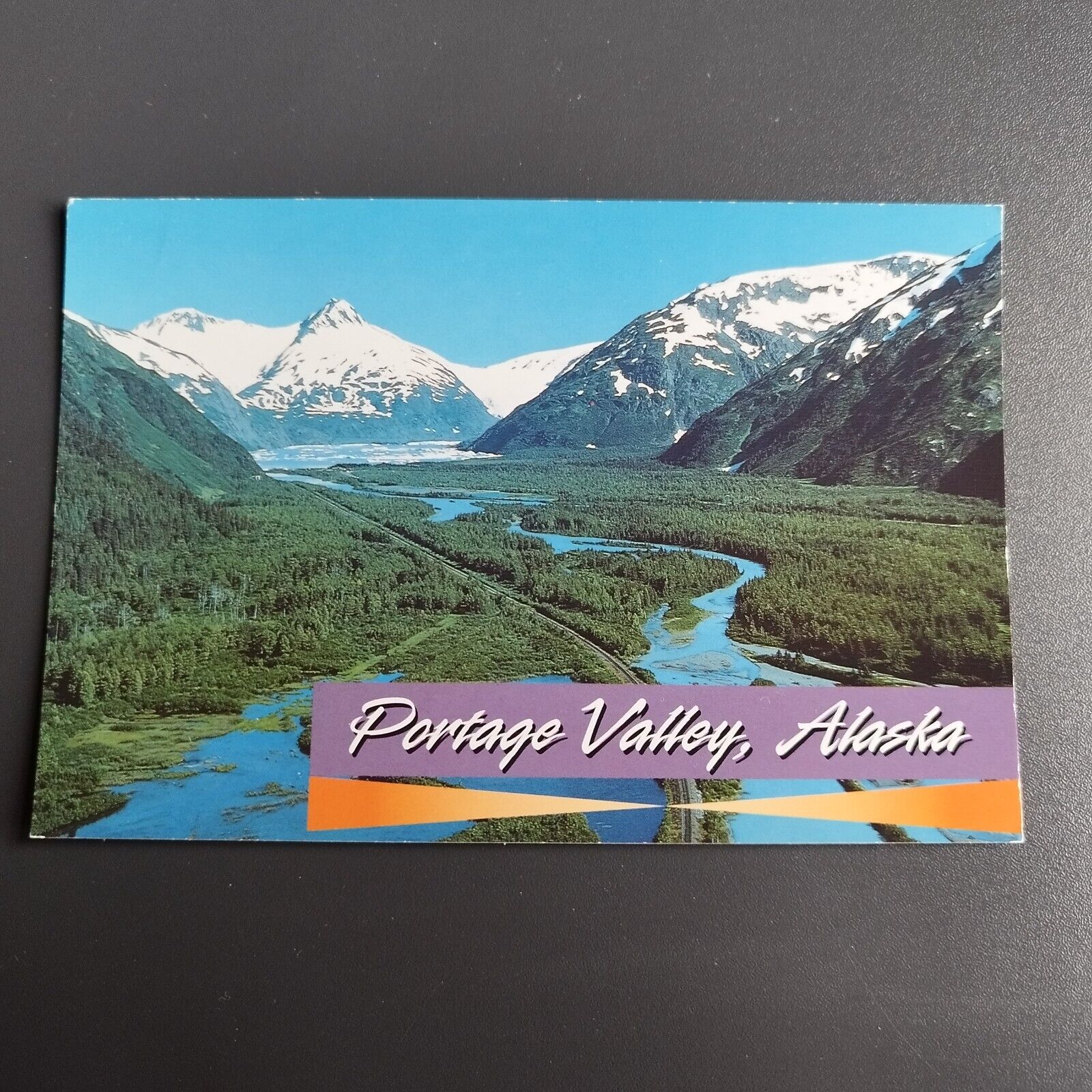 Postcard Alaska Portage Valley