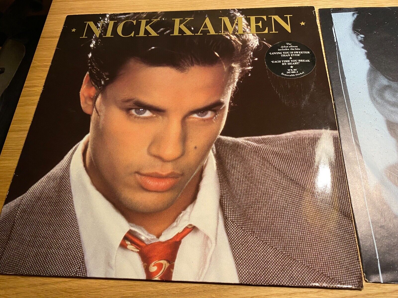 NICK KAMEN 1987 WEA RECORDS VINYL LP 33 RPM 10 TRACKS LP WEST GERMAN PRESSING