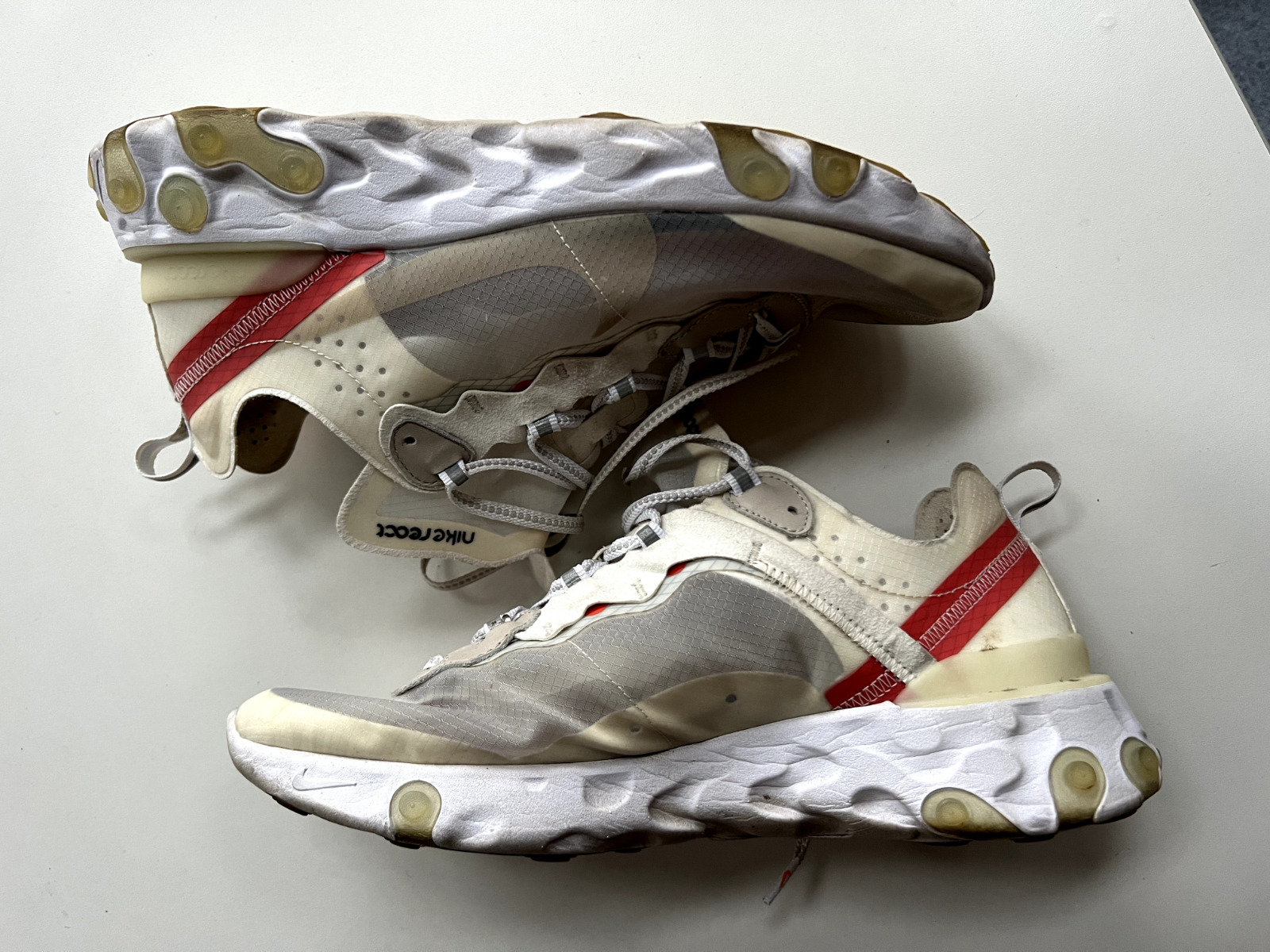 Size 10 - Nike React Element 87 Light Bone 2018