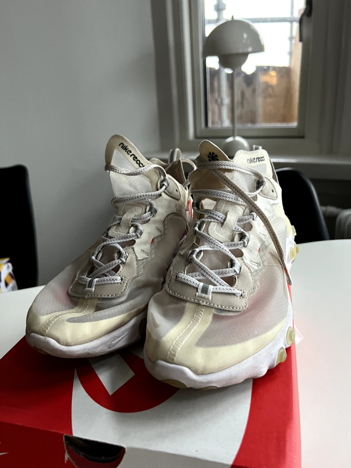 Size 10 - Nike React Element 87 Light Bone 2018