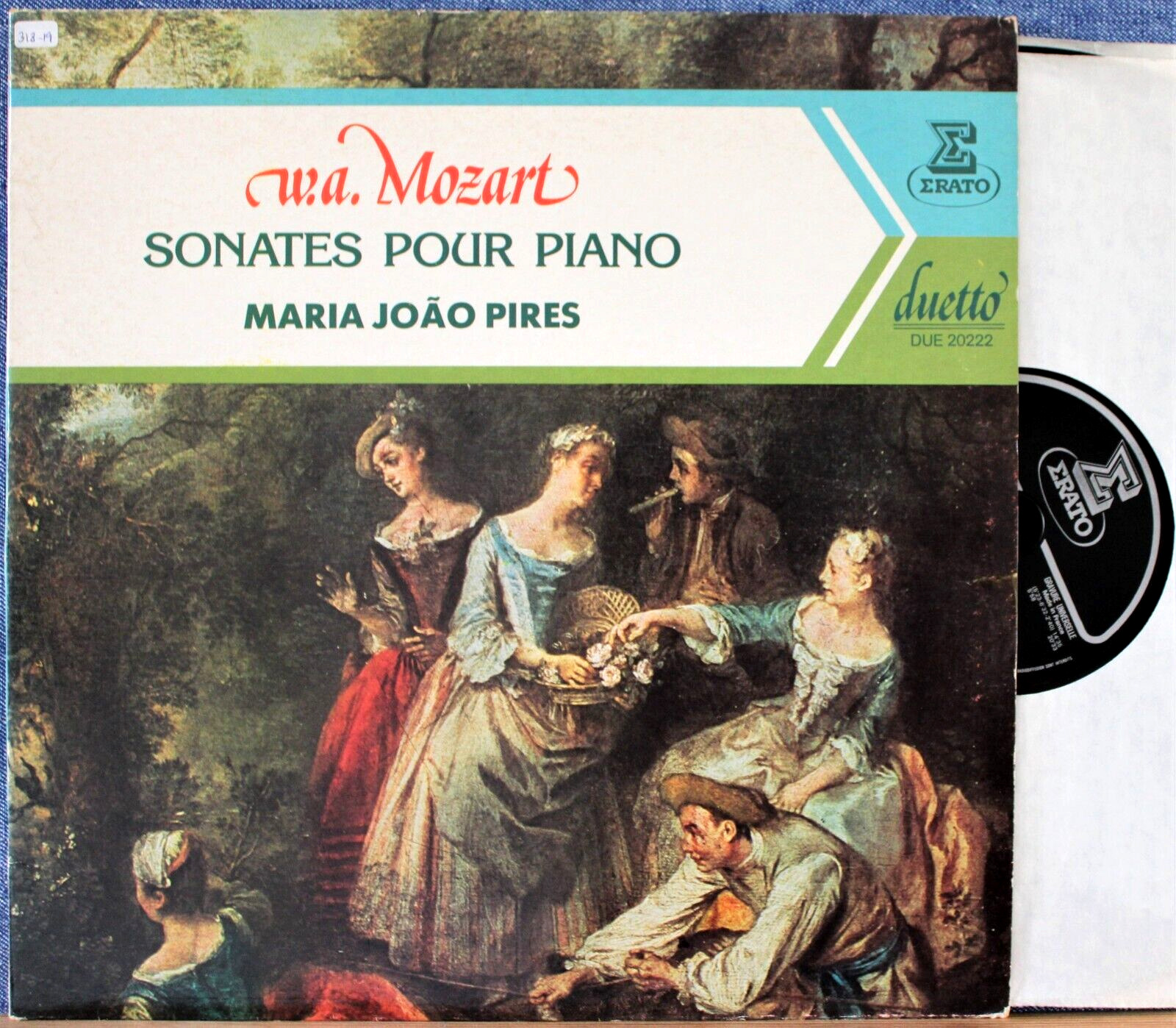 Pires Mozart (Piano sonatas) Erato DUE 20222 (2) NM(-)