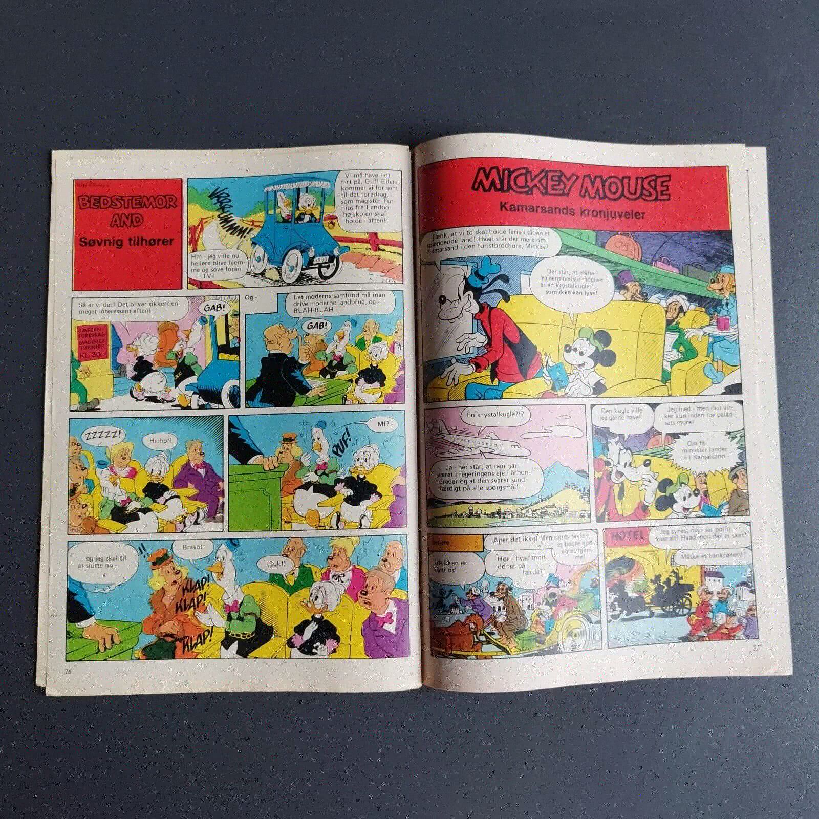 Lego , Corgi   ads  in a Danish "Donald Duck" mag. no 9 / 1978