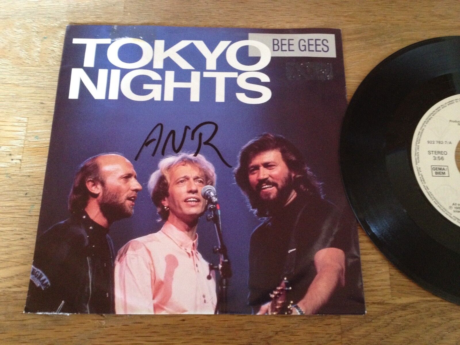 BEE GEES "TOKYO NIGHTS / WILL YOU EVER LET ME" PR-COPY 1989 WEST GERMAN PRESSING