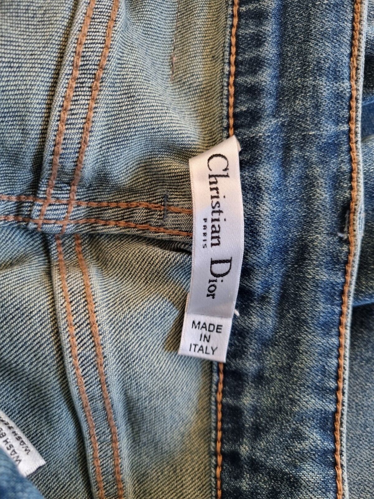 **DIOR** Blue Skinny Denim Jeans Size 25