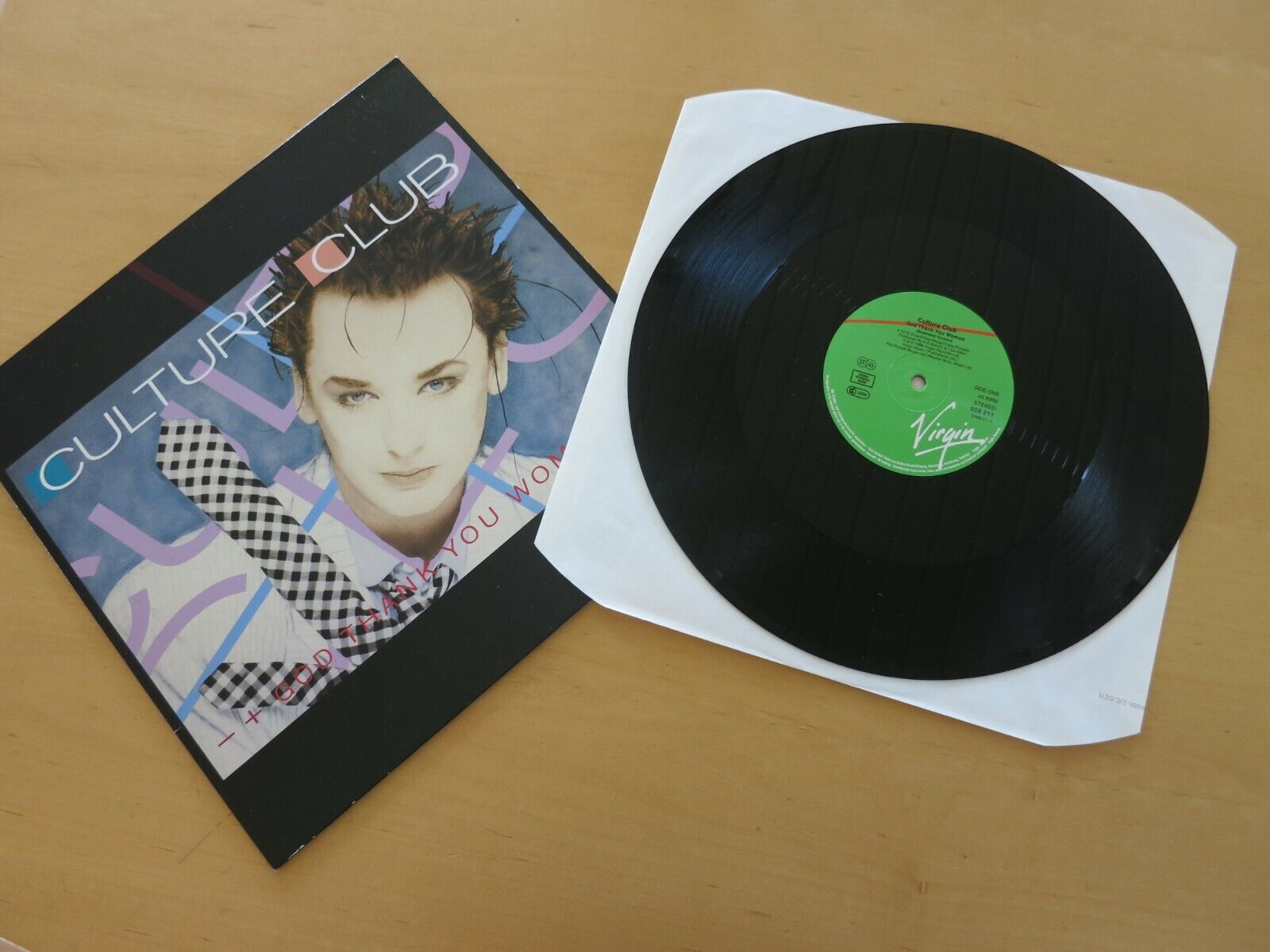 Boy George 12” God Thank You Woman   #LP11