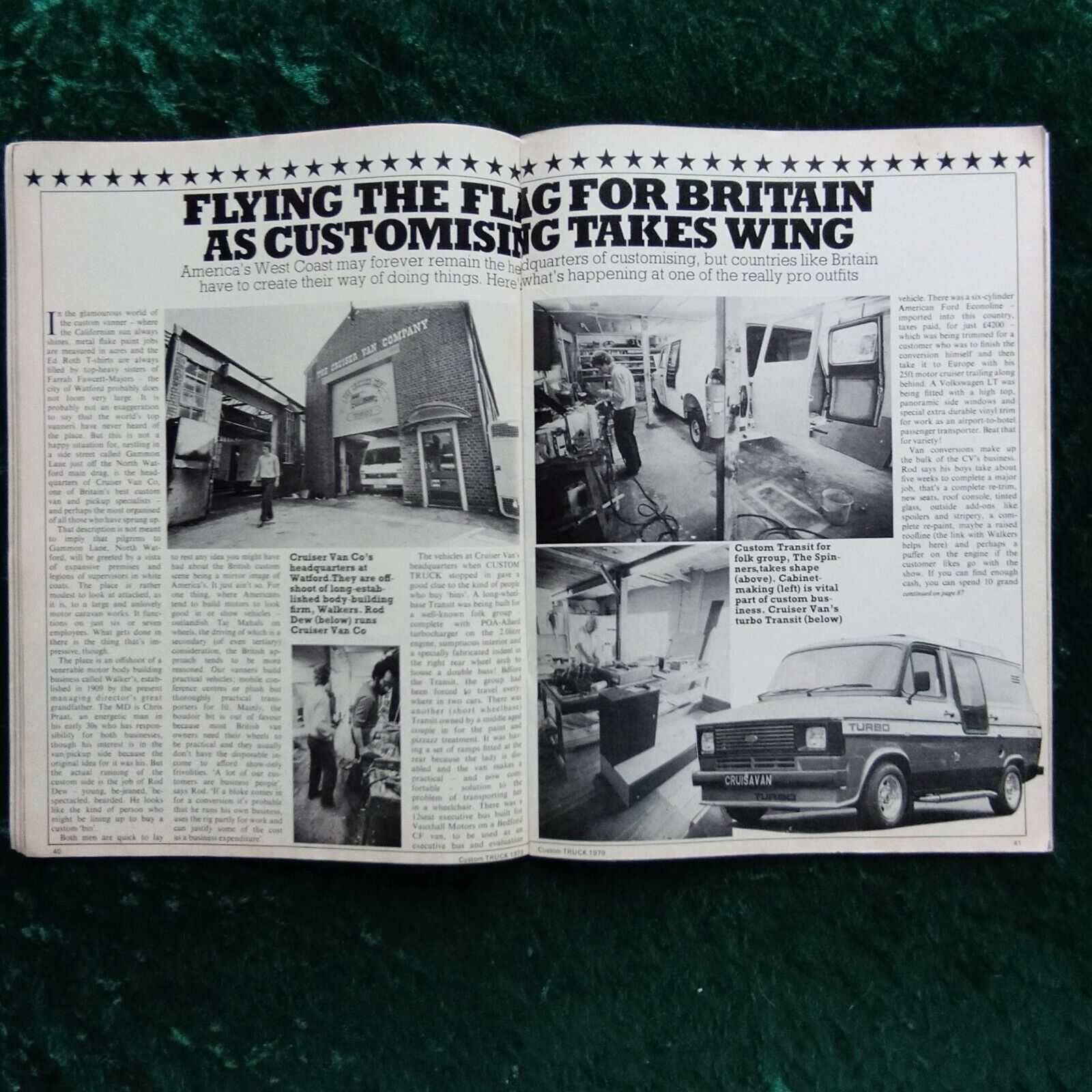 CUSTOM TRUCK A Truck Magazine Special 1979 British publication