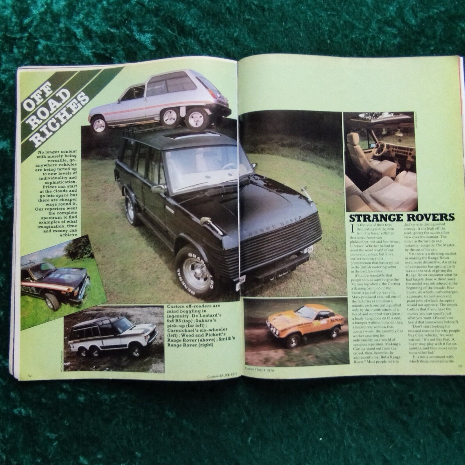 CUSTOM TRUCK A Truck Magazine Special 1979 British publication