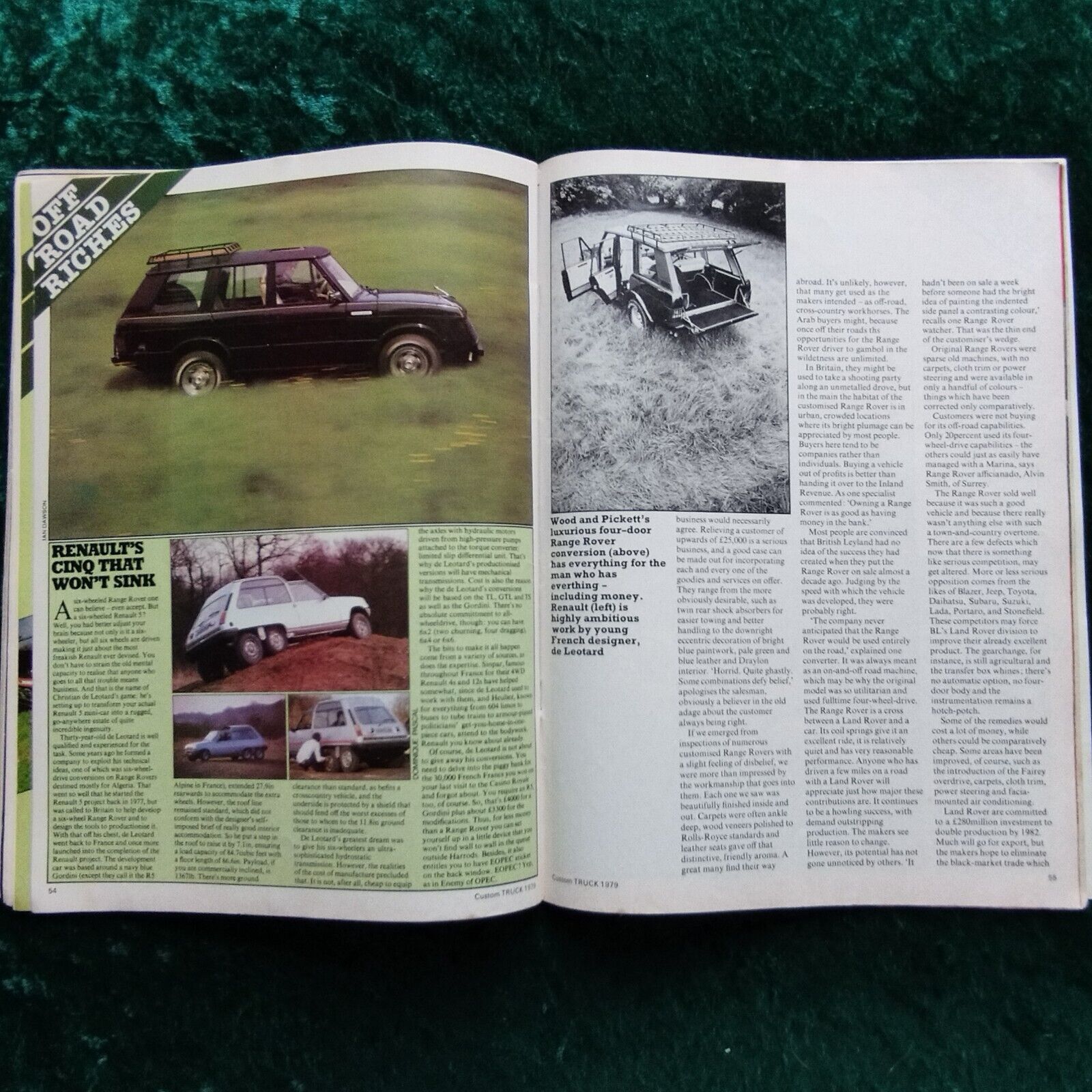 CUSTOM TRUCK A Truck Magazine Special 1979 British publication