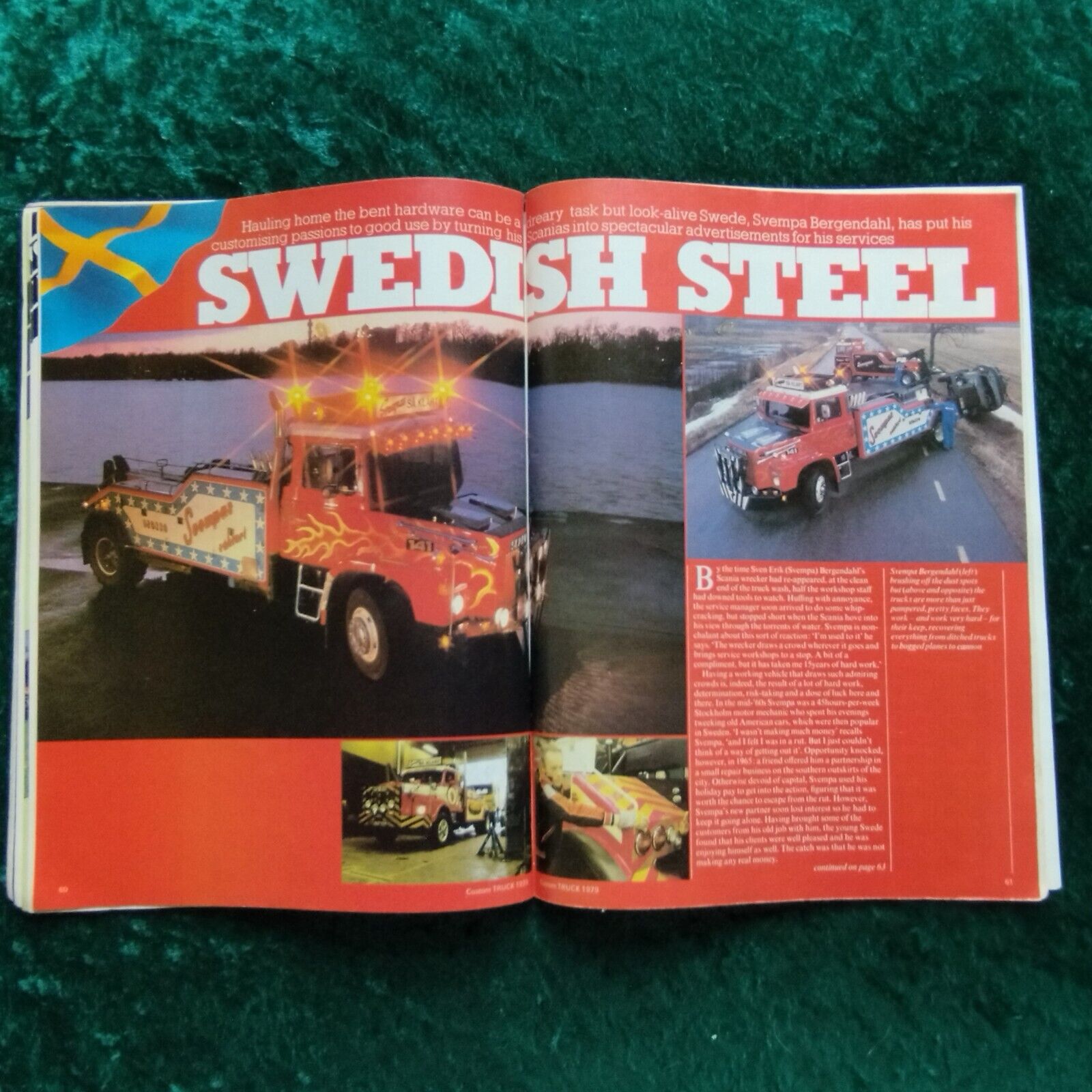 CUSTOM TRUCK A Truck Magazine Special 1979 British publication