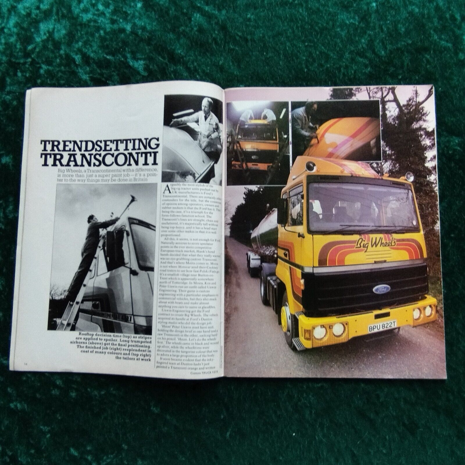 CUSTOM TRUCK A Truck Magazine Special 1979 British publication