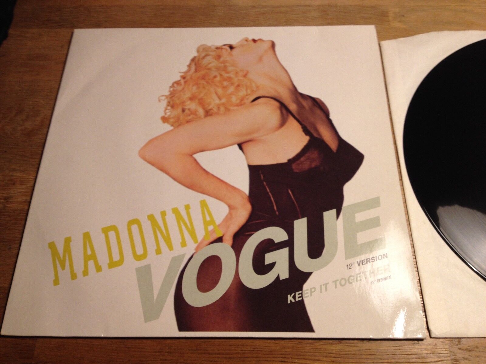 MADONNA "VOGUE / KEEP IT TOGETHER" 12" REMIXES GERMAN PRESSED MAXI SIRE RECORDS*