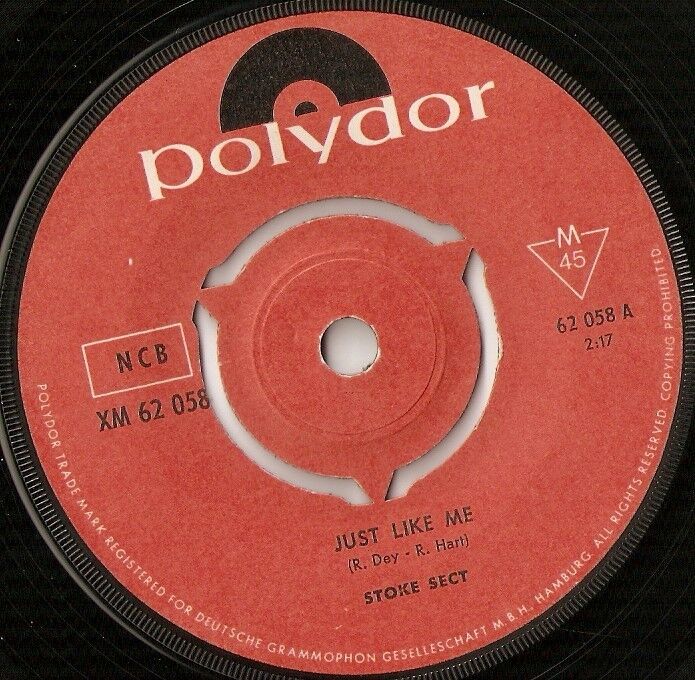 STOKE SECT JUST LIKE ME DANISH 45+PS `66 MOD FREAKBEAT PSYCH PAUL REVERE RAIDERS