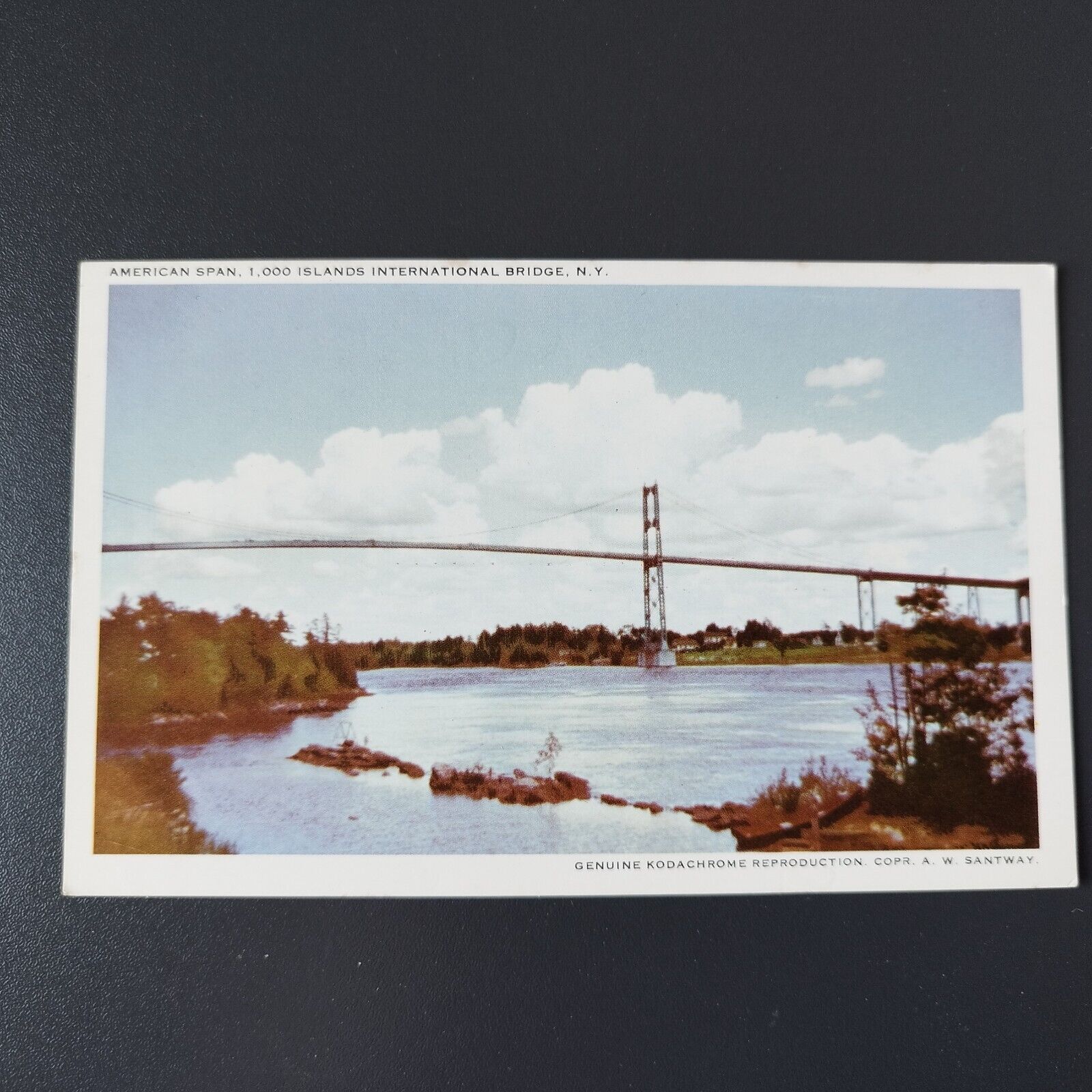 NY  American Span1000 Islands International Bridge Alexandria Bay