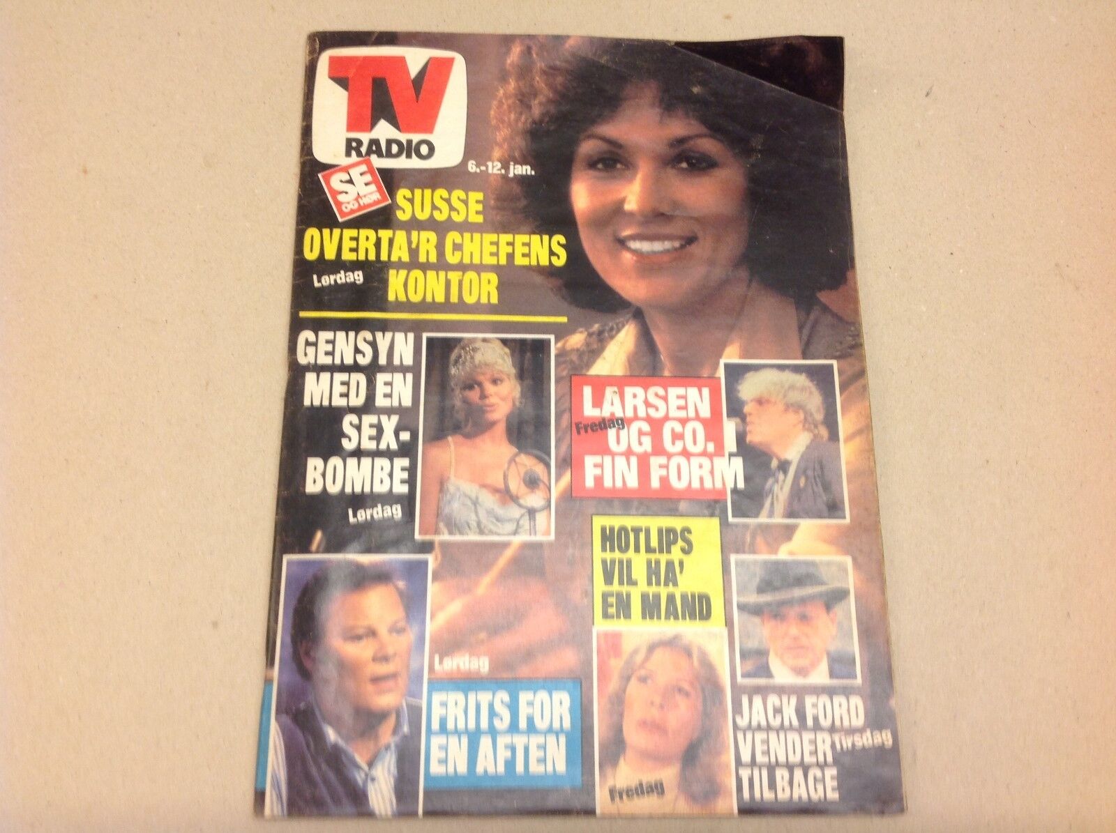 Raquel Welsh Pregnancy +Queen Silvia Sweden Danish Magazine 1983 "Se og Hoer"