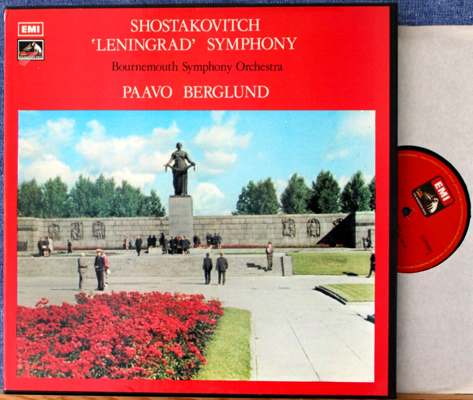 Berglund Shostakovich (Symphony 7) EMI SLS897 (2) Box NM