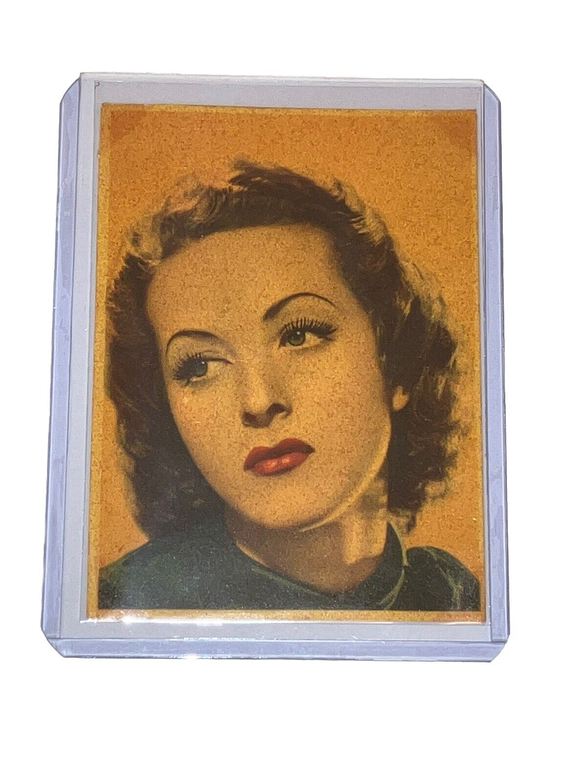 1940 HOLLYWOOD FRENCH ACTOR DANIELLE DARRIEUX VINTAGE CARD MOVIE STARS 🇫🇷