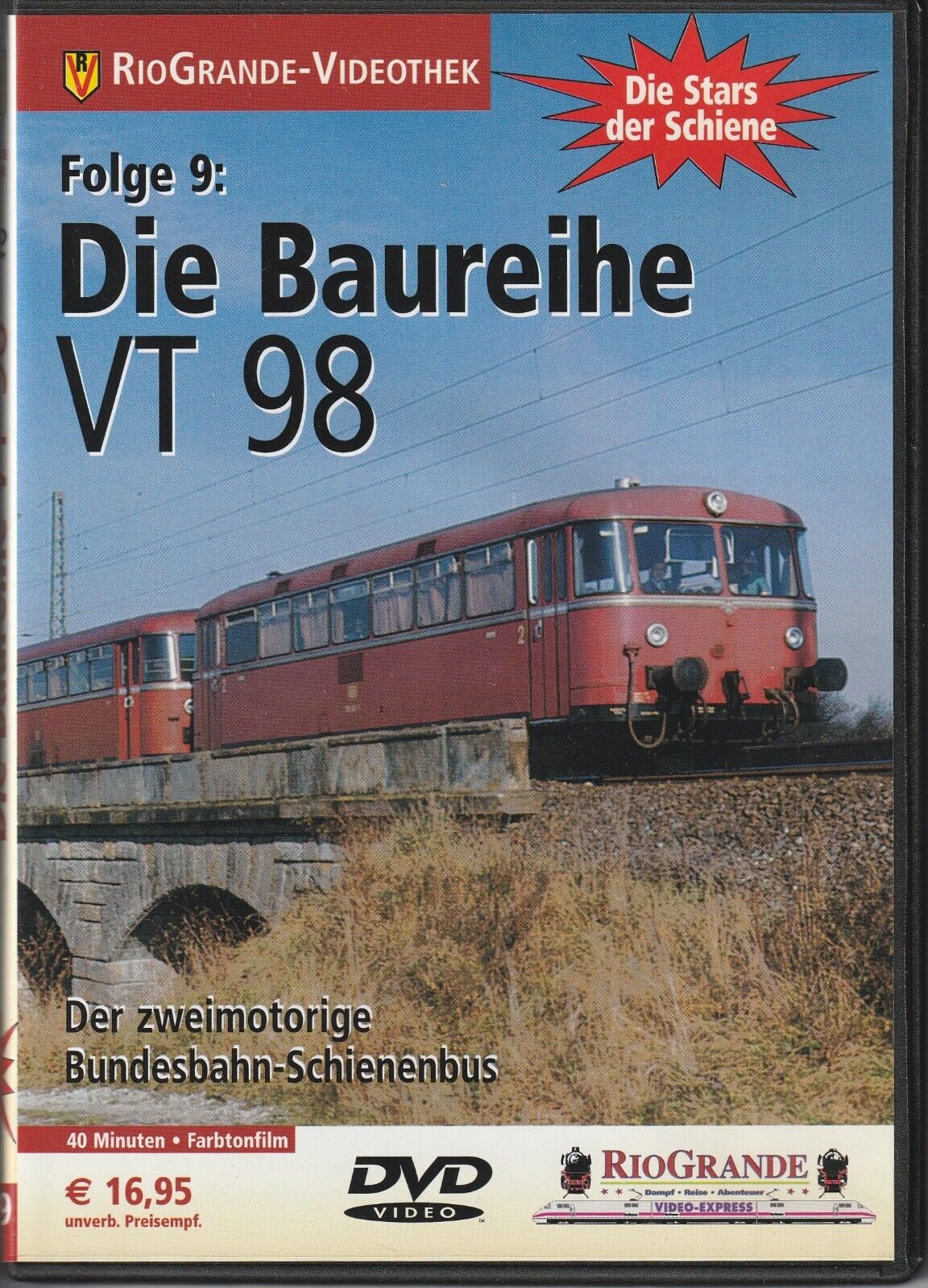 The Stars of Rail 9: The Series VT 98 | Rail Bus Railway DVD