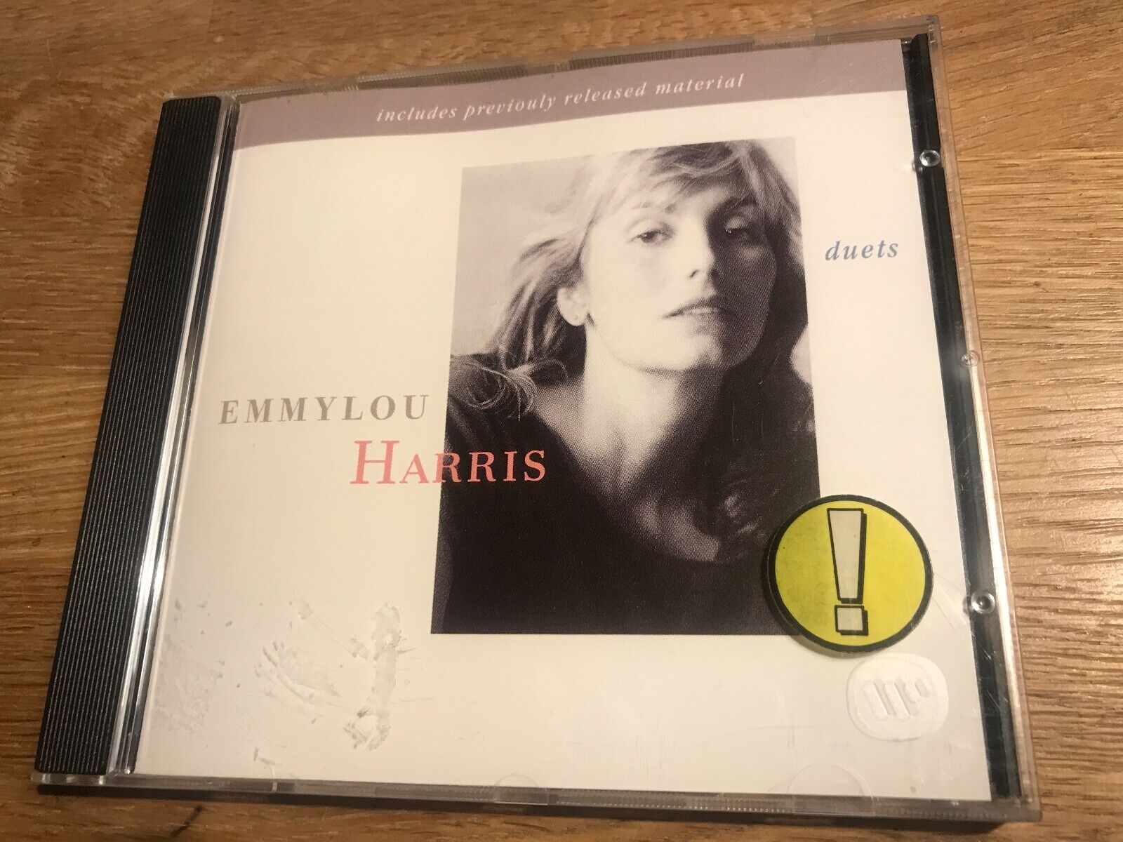 EMMYLOU HARRIS "DUETS" 1990 CD 12 TRACKS REPRISE RECORDS ROY ORBISON NEIL YOUNG*