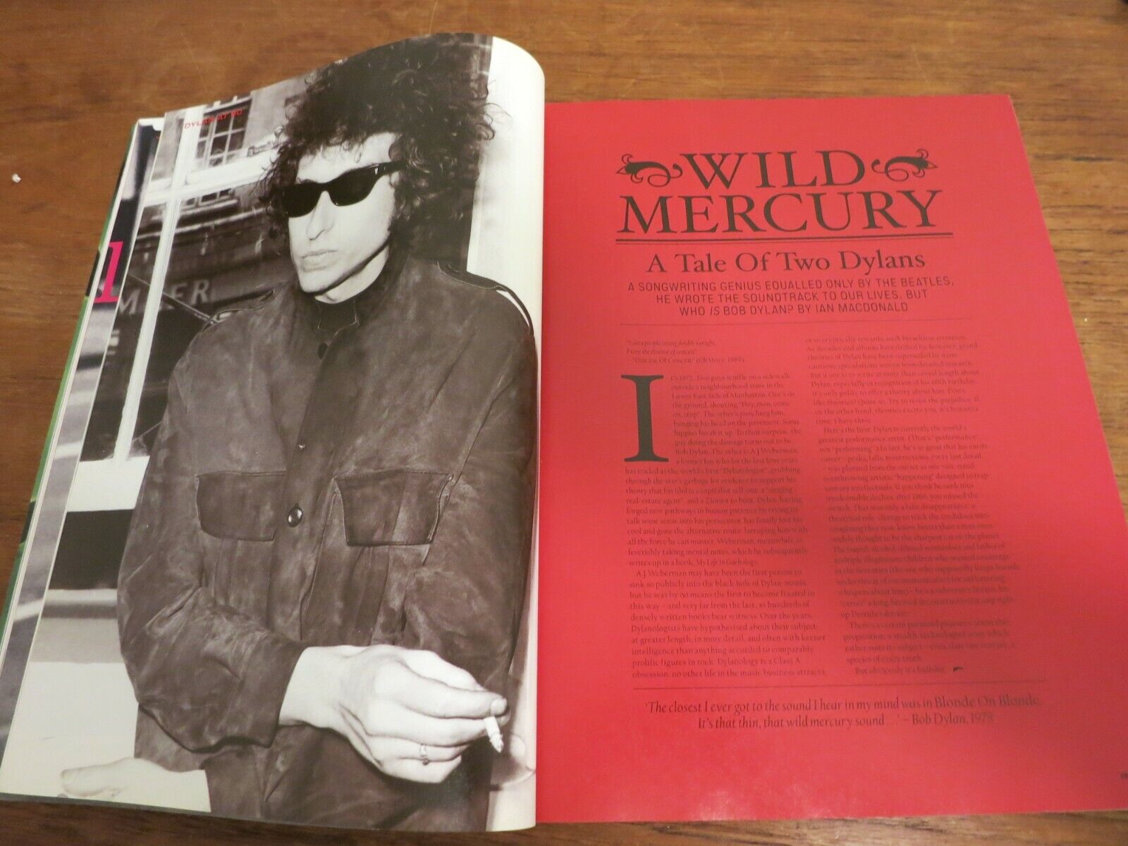 UK Magazine BOB DYLAN Juliette Lewis ECHO AND THE BUNNYMEN L28