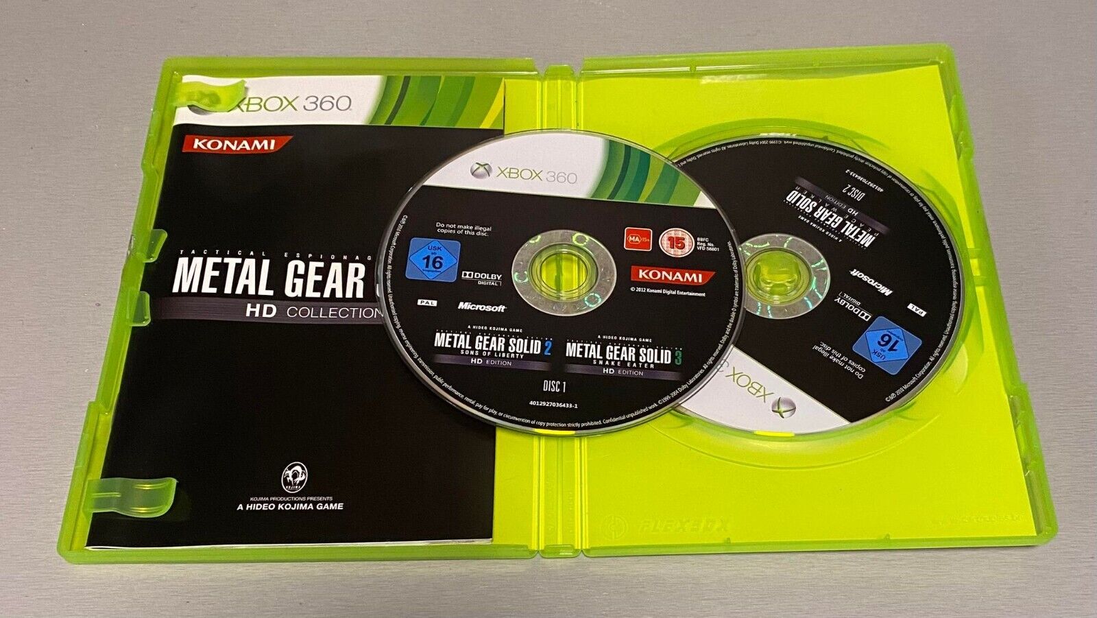 Metal Gear Solid HD Collection XBOX 360 (Complete)