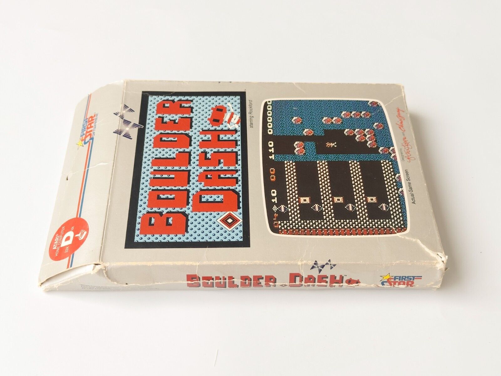 Boulder Dash - First Star Software - 1984 / Atari 400/800