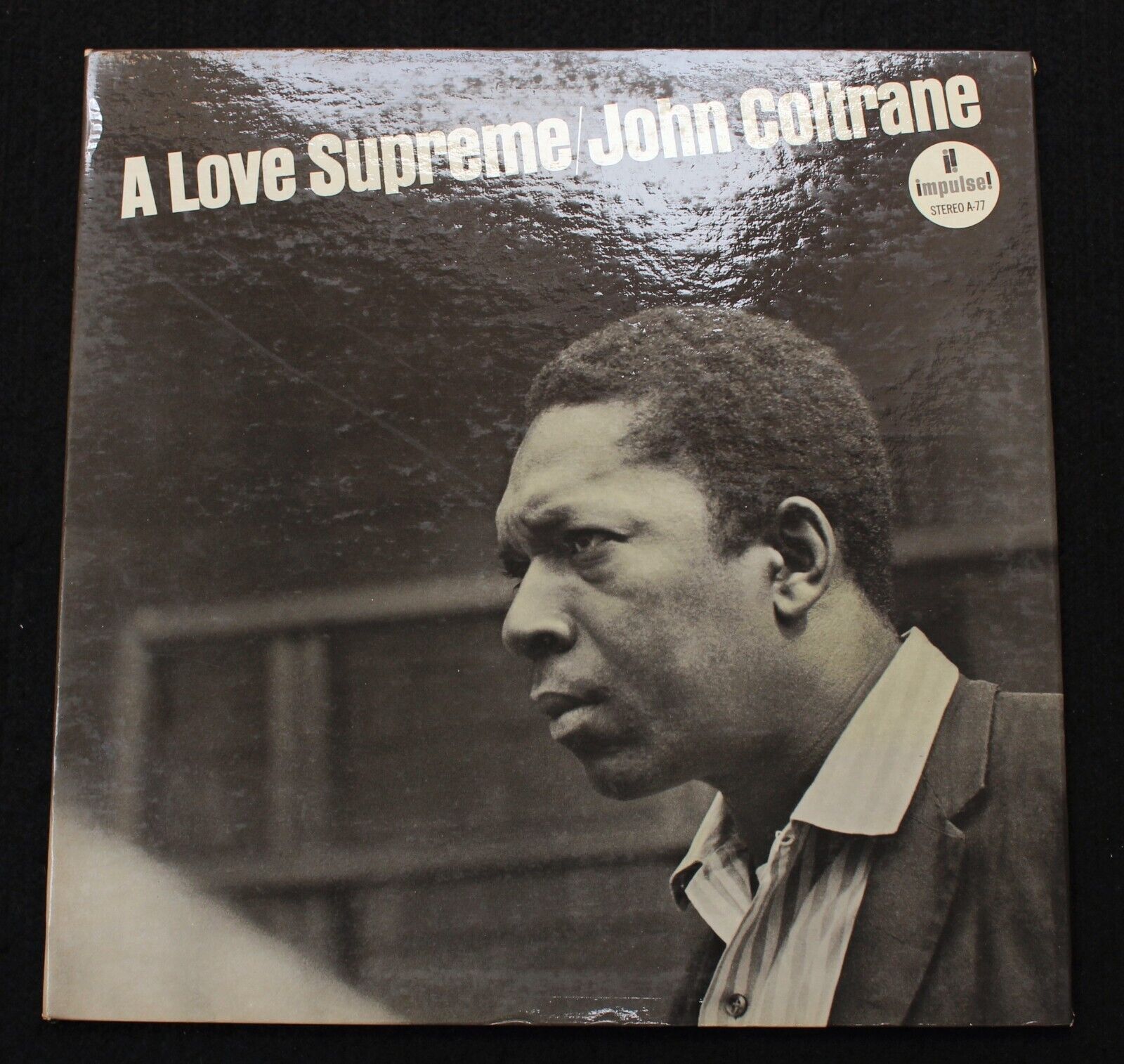 JOHN COLTRANE A Love Supreme US orig STEREO Impulse 1965 LP *MINT-* Superb