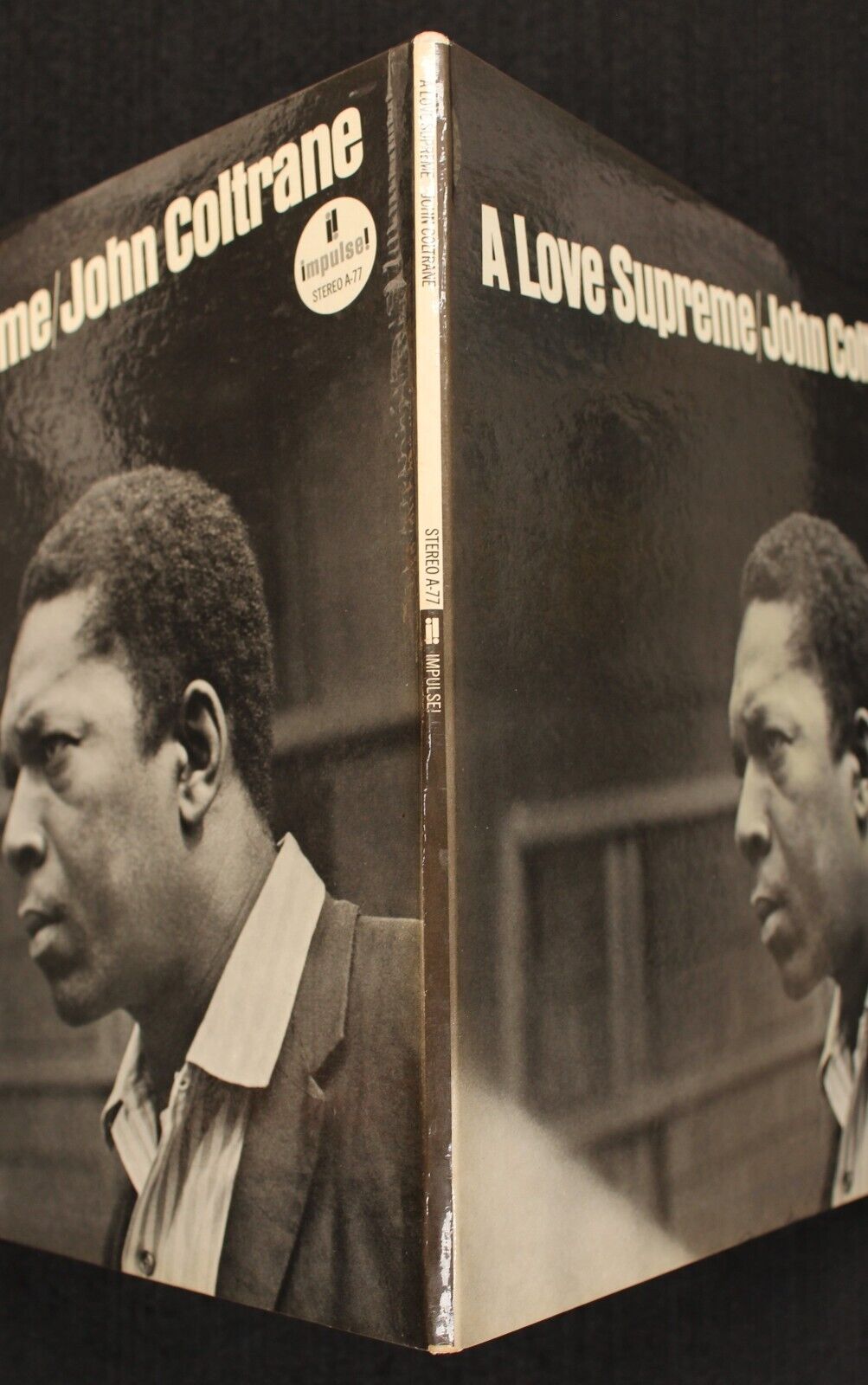 JOHN COLTRANE A Love Supreme US orig STEREO Impulse 1965 LP *MINT-* Superb