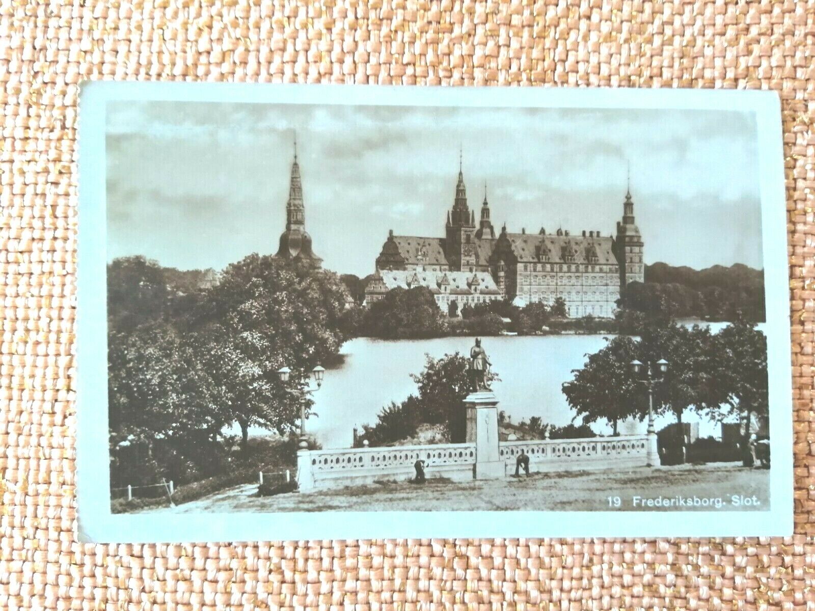 Vintage Danish postcardFrederiksborg CastleUnposted1950s- F 2