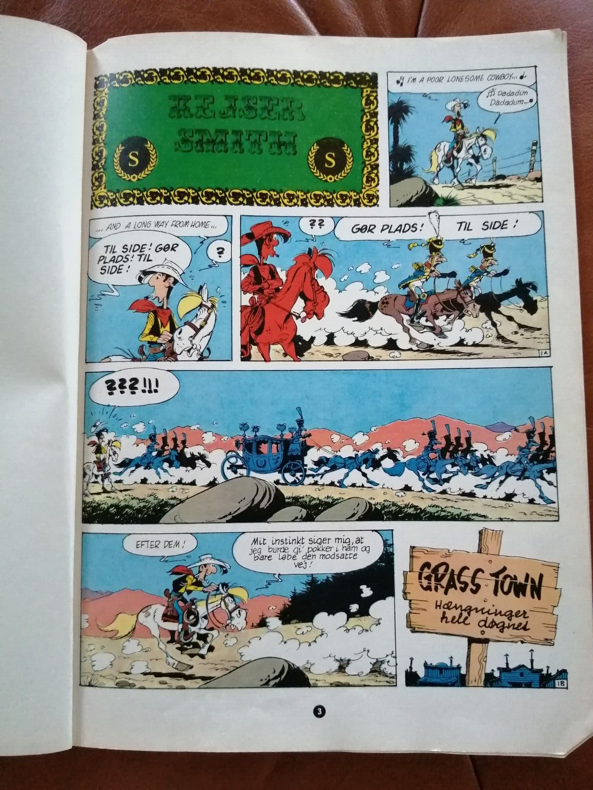 DenmarkComic bookLUCKY LUKE no 26 L'Empereur Smith Interpresse 19771st ed