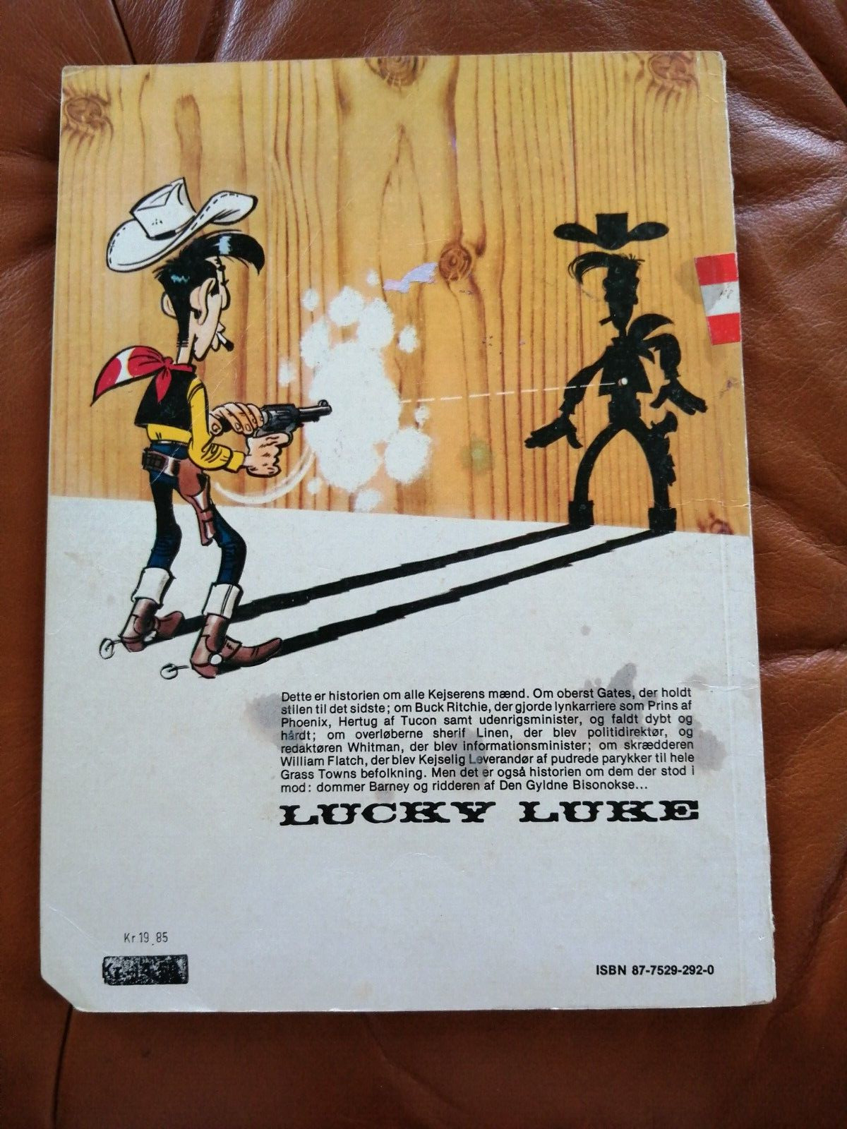 DenmarkComic bookLUCKY LUKE no 26 L'Empereur Smith Interpresse 19771st ed