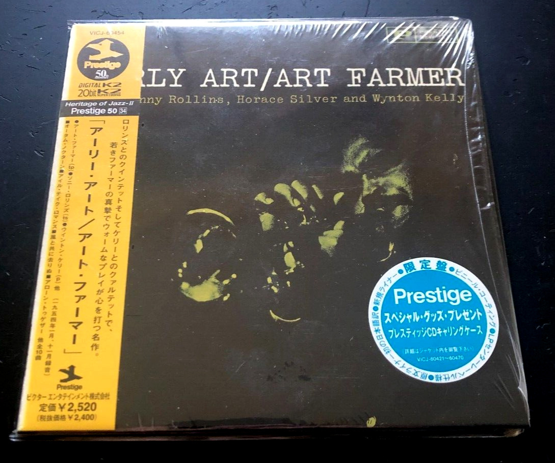 ART FARMER ''EARLY ART'' - MINI LP JAPAN CD - NEW JAZZ RECORDS