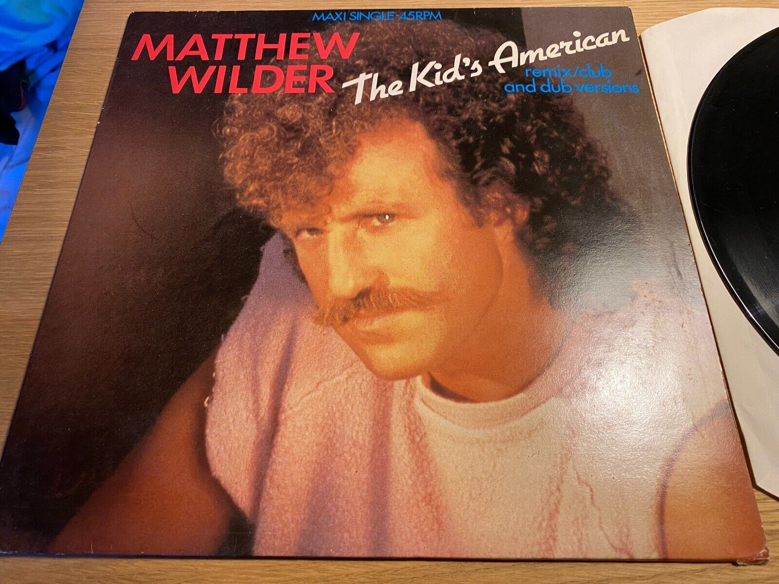 MATTHEW WILDER "THE KID´S AMERICAN" 1983 2 TRACK DUTCH PRESS 12" MAXI SINGLE 45*