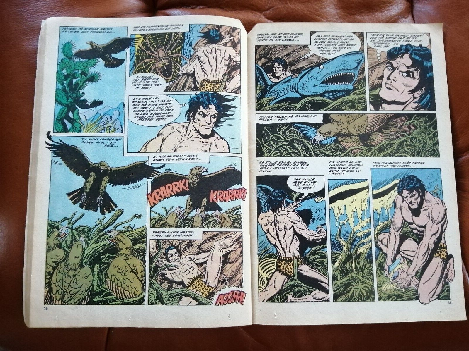 Danish comic magazineTARZAN no 32  1979