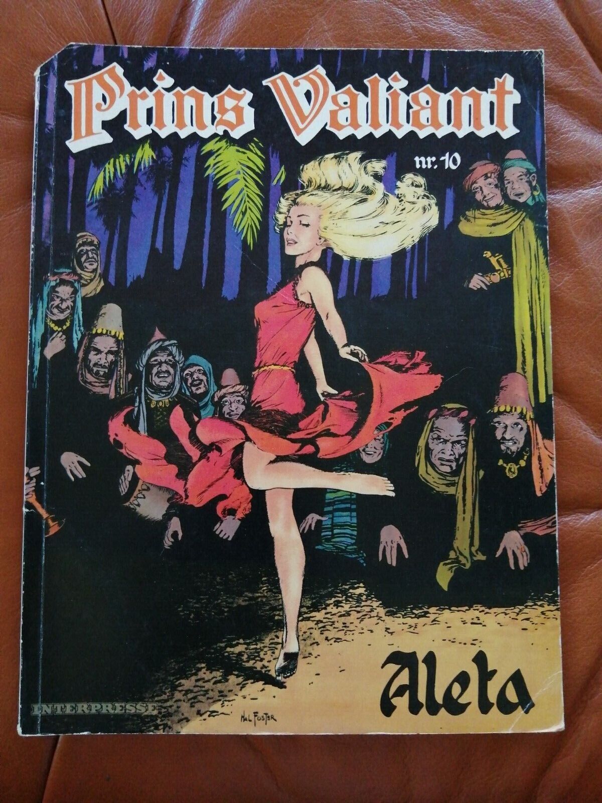 Danish comic book"Prins Valiant Aleta"No 10 Harold RFoster1977