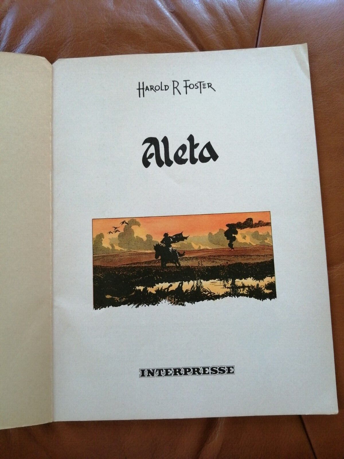 Danish comic book"Prins Valiant Aleta"No 10 Harold RFoster1977