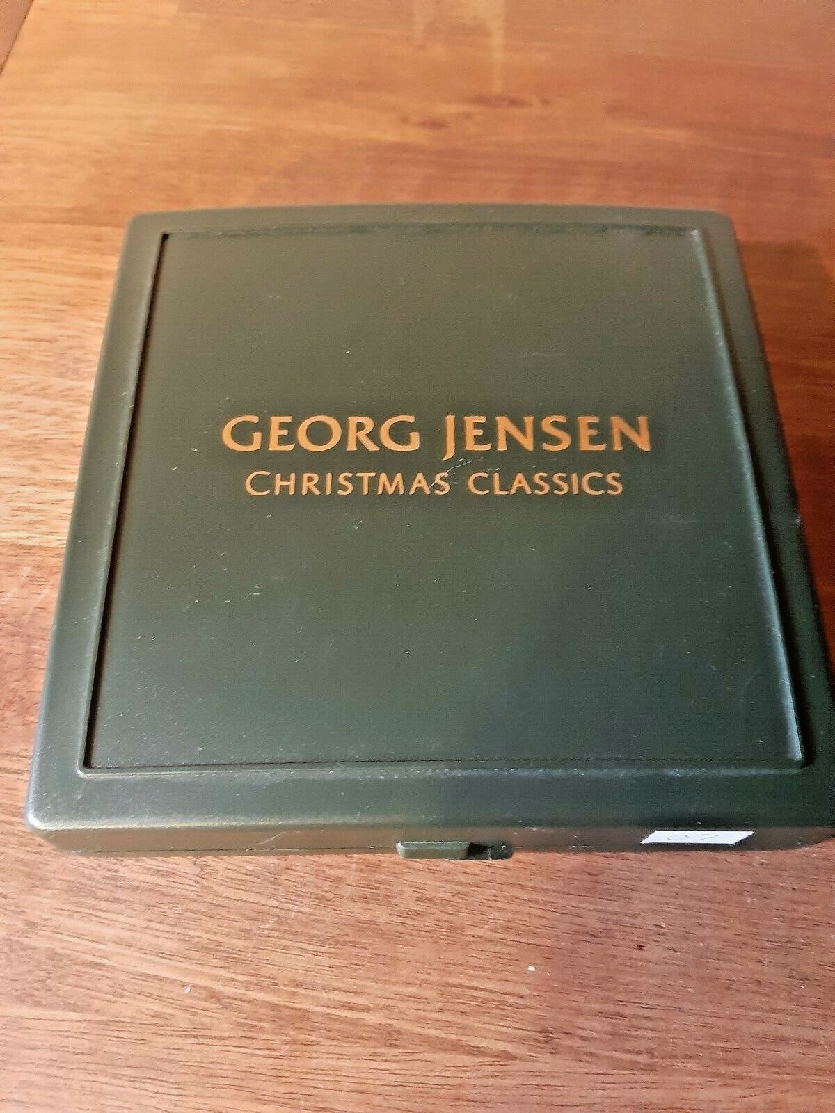 2007 Christmas in Greenland CHRISTMAS MOBILE 24 c gold plated GEORG JENSEN Box