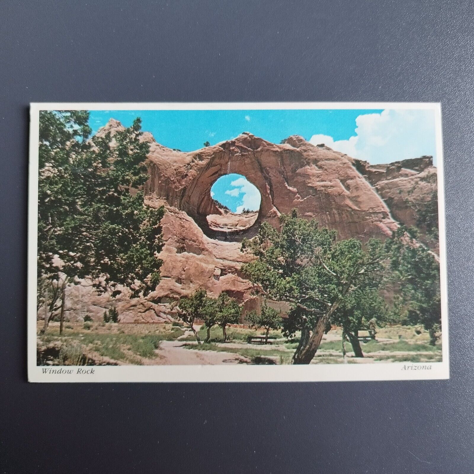 Postcard Arizona  Window Rock Navajo Tribal Headquarters -1987