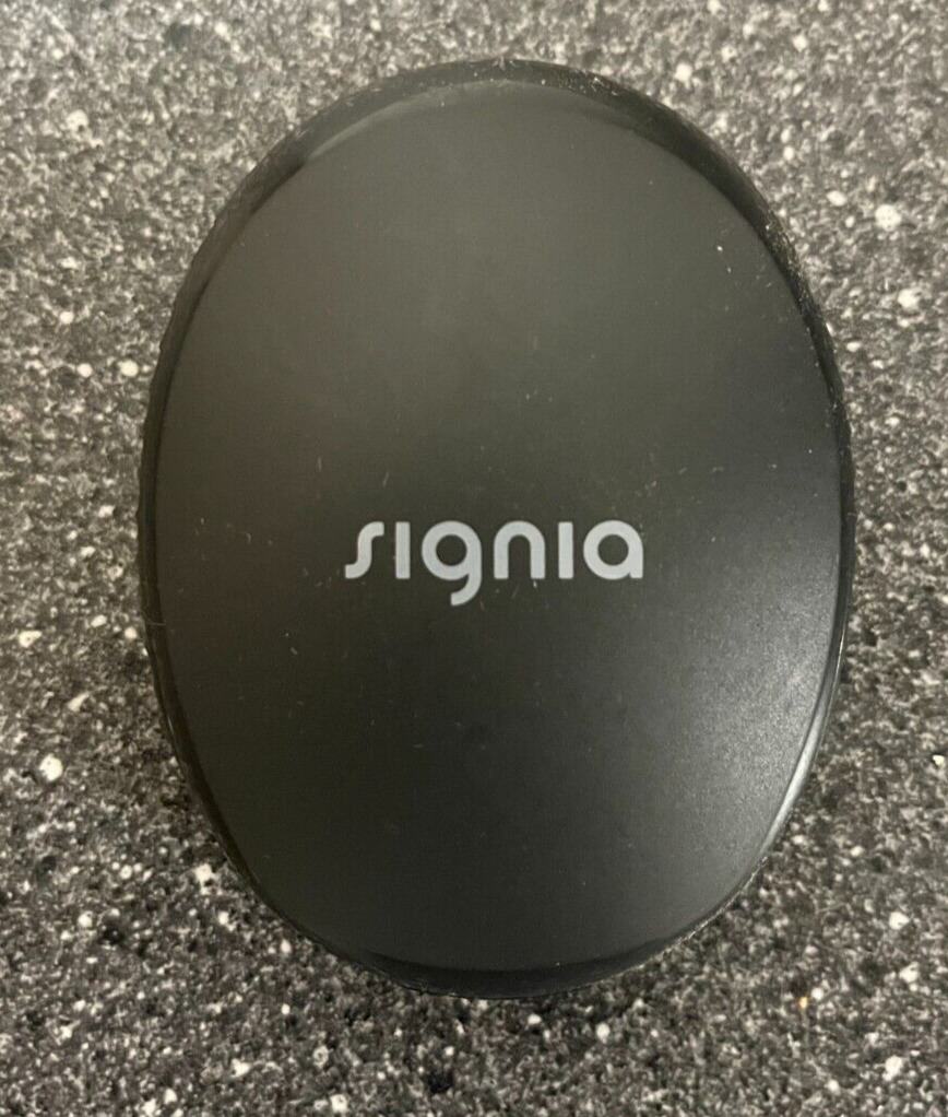 Signia Hearing Aid Storage Case - Empty Portable Protective Case for Hearing Aid