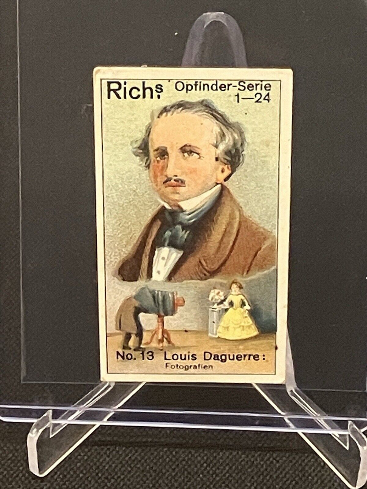 1927 Rich’s Collectors Vintage Inventor Series Louis Daguerre #13